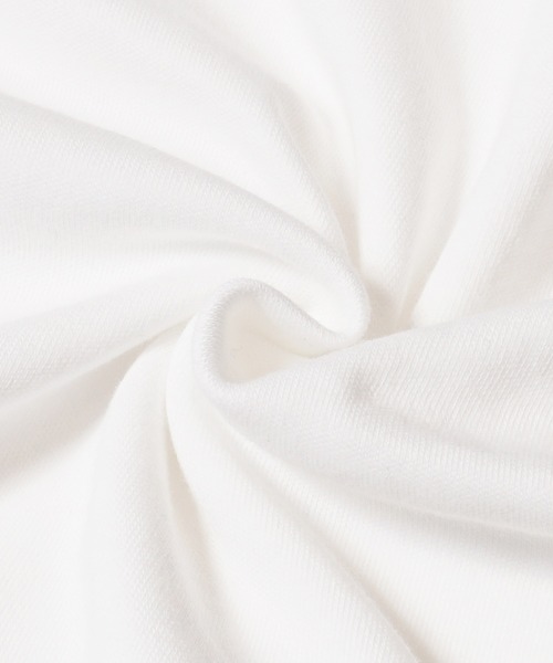 coca(coca)(コカ)の「異素材切り替え2段フリルTシャツ(Tシャツ/カットソー・レディース・その他1/ホワイト/ブラック/B/A・M/L/S)」の10枚目の写真