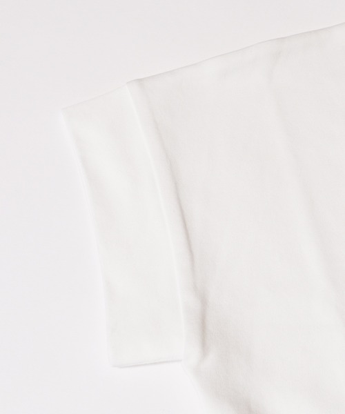 coca(coca)(コカ)の「異素材切り替え2段フリルTシャツ(Tシャツ/カットソー・レディース・その他1/ホワイト/ブラック/B/A・M/L/S)」の12枚目の写真