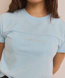 【日本限定商品】codegraphy rhinestone T-shirt