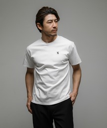 VANQUISH / ヴァンキッシュ アイコン エンブロイダリー クルーネック半袖Tシャツ