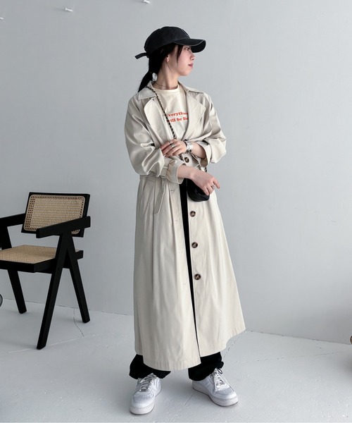 EPIMI E'PIMMY（エピミエピミー）の「ドロストラグランプリントTシャツ（Tシャツ/カットソー・レディース・ホワイト×ネイビー/アイボリー/ネイビー・MEDIUM）」の20枚目の写真