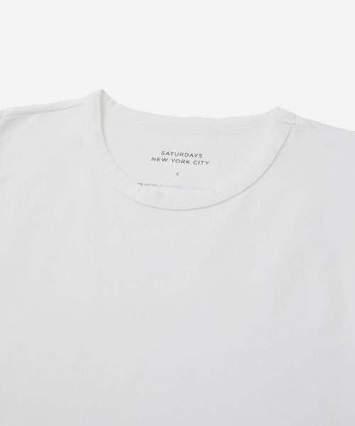 Saturdays NYC(サタデーズ ニューヨークシティ )の「Martha Muscle Tank Top(タンクトップ・レディース・ホワイト/ネイビー/パープル・S/M)」の5枚目の写真