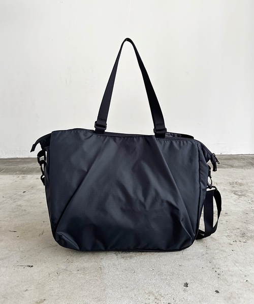 メイメイ 2wayトラベルバック　黒　ナイロン　本革　FM422 メイメイ 2wayトラベルバック 黒 ナイロン 本革 FM422 メイメイ 2way