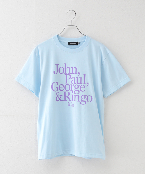 GOOD ROCK SPEED(グッドロックスピード)の「【GOOD ROCK SPEED/グッドロックスピード】THE BEATLES:Tシャツ(Tシャツ/カットソー・レディース・ブルー系その他・MEDIUM/LARGE)」の4枚目の写真