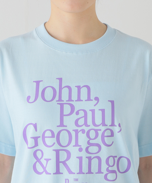 GOOD ROCK SPEED(グッドロックスピード)の「【GOOD ROCK SPEED/グッドロックスピード】THE BEATLES:Tシャツ(Tシャツ/カットソー・レディース・ブルー系その他・MEDIUM/LARGE)」の9枚目の写真