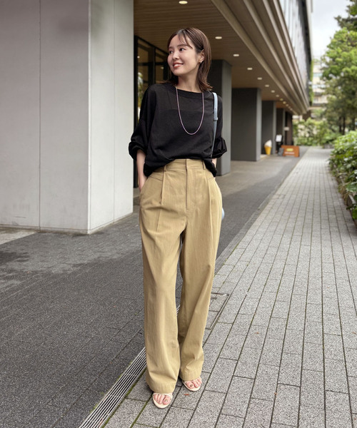 Noble（ノーブル）の「18G 2WAYラメドルマンカーディガン（カーディガン/ボレロ・レディース・ブラック/シルバー・FREE）」の8枚目の写真