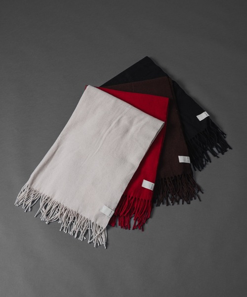 CASPER JOHN（キャスパージョン）の「Lamb wool100% muffler