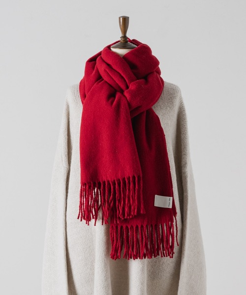CASPER JOHN（キャスパージョン）の「Lamb wool100% muffler