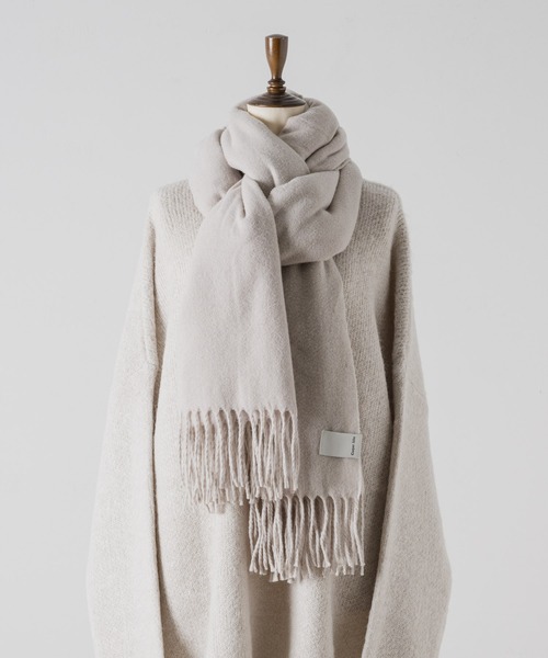 CASPER JOHN（キャスパージョン）の「Lamb wool100% muffler