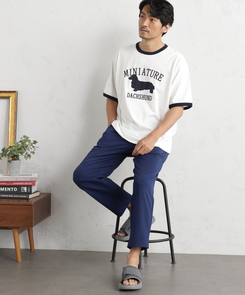FOUND GOOD(ファウンドグッド)の「ドットイージーパンツ(その他パンツ・メンズ・ブラック/ネイビー/ベージュ/グレー系7/ブルー系2/オレンジ系6・S/M/L/XL)」の4枚目の写真