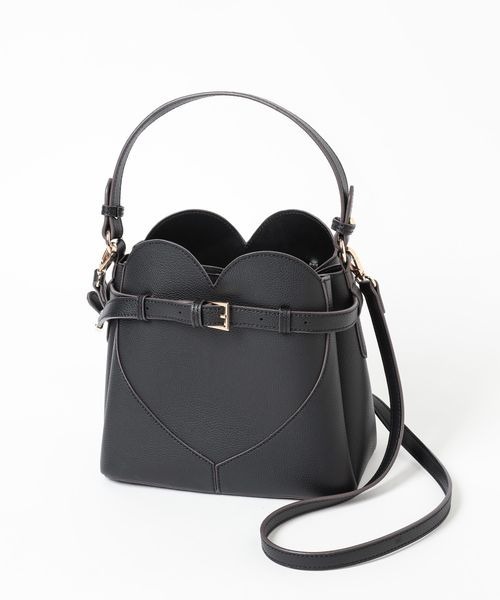 こページ mysty woman ショルダーバッグ バッグ 「追加2」ハートモチーフ