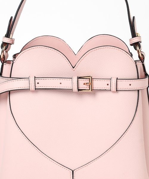 朔犬ページ 追加2］ハートモチーフベルトBAG 131772（ショルダーバッグ）｜mysty