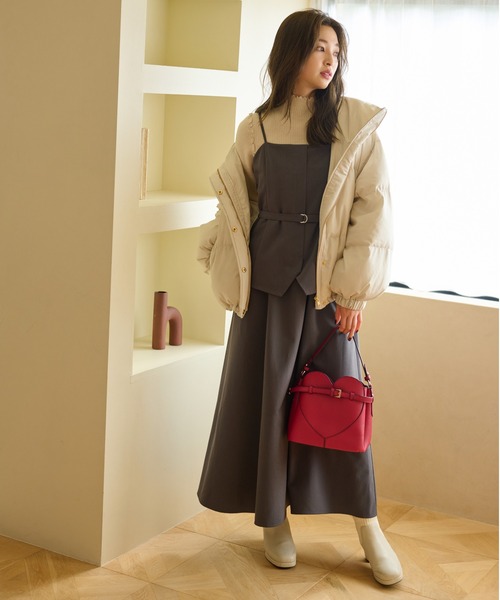 追加2］ハートモチーフベルトBAG 131772（ショルダーバッグ）｜mysty