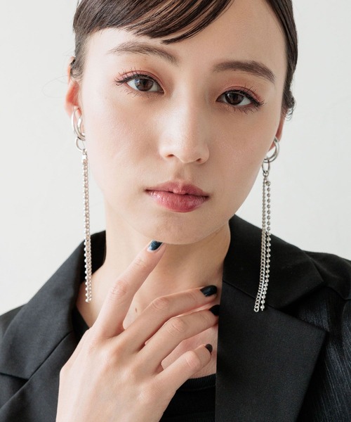 HARE（ハレ）の「マルチWAYチェーンイヤーカフ(HARE)（イヤーカフ・レディース・シルバー/シルバー系その他/シルバー系その他2・FREE）」の18枚目の写真