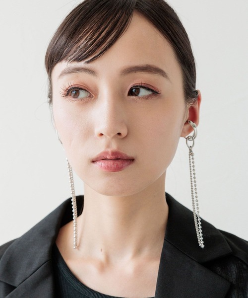 HARE（ハレ）の「マルチWAYチェーンイヤーカフ(HARE)（イヤーカフ・レディース・シルバー/シルバー系その他/シルバー系その他2・FREE）」の19枚目の写真