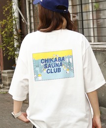 CHIKABA | 【CHIKABA SAUNA CLUB】　バックプリント半袖Tシャツ(Tシャツ/カットソー)