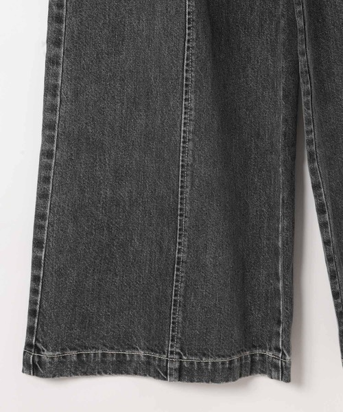 Heather（ヘザー）の「Denimベアオールインワン　128013（つなぎ/オールインワン・レディース・ブラック/ブルー・S/M）」の7枚目の写真