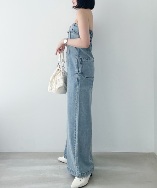 MEER. オールインワン denim allinone MEER. オールインワン denim