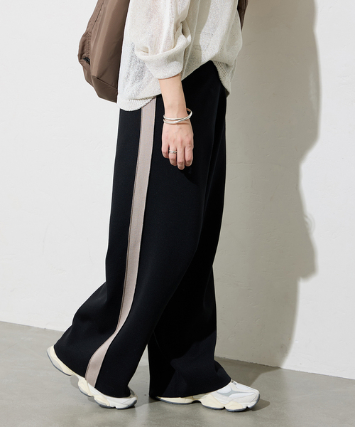 JOURNAL STANDARD（ジャーナルスタンダード）の「《追加》ウォッシャブルトラックパンツ（その他パンツ・レディース・グレー/ブラック・FREE）」の17枚目の写真