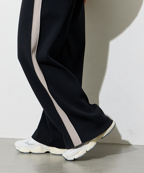 JOURNAL STANDARD（ジャーナルスタンダード）の「《追加》ウォッシャブルトラックパンツ（その他パンツ・レディース・グレー/ブラック・FREE）」の16枚目の写真