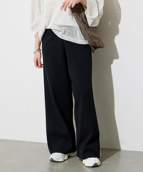 JOURNAL STANDARD（ジャーナルスタンダード）の「《追加》ウォッシャブルトラックパンツ（その他パンツ・レディース・グレー/ブラック・FREE）」の15枚目の写真