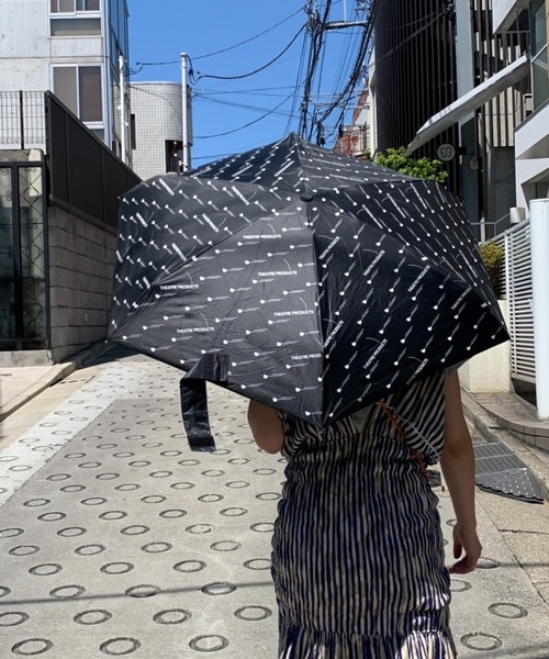THEATRE PRODUCTS（シアタープロダクツ）の「ハートプリントUV PARASOL（折りたたみ傘・レディース・ブラック・FREE）」の9枚目の写真