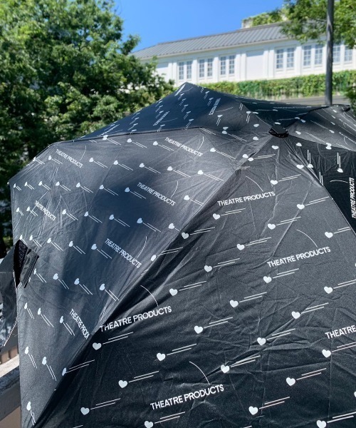 THEATRE PRODUCTS（シアタープロダクツ）の「ハートプリントUV PARASOL（折りたたみ傘・レディース・ブラック・FREE）」の8枚目の写真