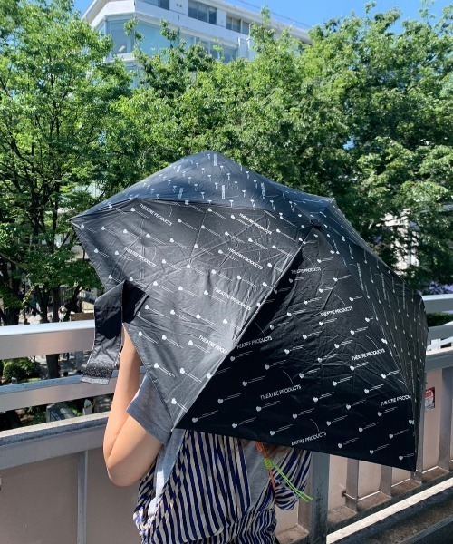 THEATRE PRODUCTS（シアタープロダクツ）の「ハートプリントUV PARASOL（折りたたみ傘・レディース・ブラック・FREE）」の6枚目の写真