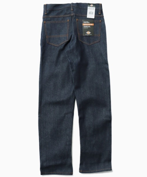 Dickies(ディッキーズ)の「Dickies/ディッキーズ REGULAR STRAIGHT FIT 5-POCKET DENIM JEANS デニムパンツ(デニムパンツ・メンズ・ワンウォッシュ/ライトブルー/インディゴブルー・32/34/36/30/34inch/32inch/30inch/36inch)」の3枚目の写真