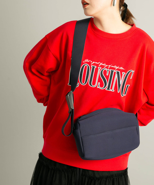 KBF（ケイビーエフ）の「スムースショルダーBAG（ショルダーバッグ・レディース・アイボリー/パープル/ネイビー・ONE）」の12枚目の写真