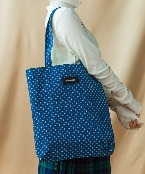 ACCOMMODE(アコモデ)の「レトロアソートトートバッグ(トートバッグ・レディース・ベージュ/パープル/ブルー・FREE)」の14枚目の写真