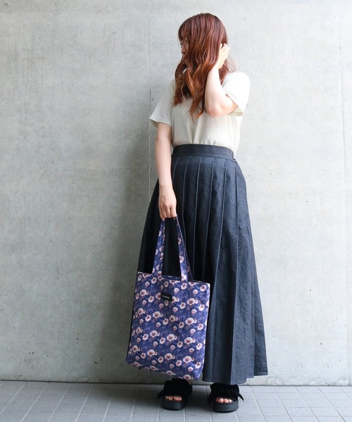 ACCOMMODE(アコモデ)の「レトロアソートトートバッグ(トートバッグ・レディース・ベージュ/パープル/ブルー・FREE)」の22枚目の写真