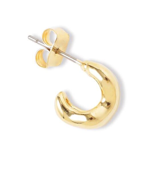 CAST:（キャストコロン）の「ニュアンスサークルピアス（ピアス（両耳用）・レディース・ゴールド/シルバー・FREE）」の4枚目の写真