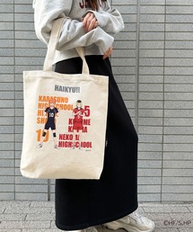 ハイキュー!! キャンバストートバッグ 日向・孤爪モチーフ