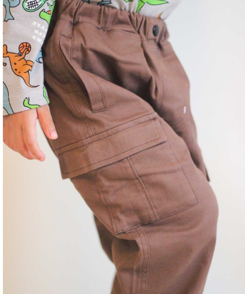 SKAPE(エスケープ)の「カーゴパンツ(カーゴパンツ・キッズ・ブラック/ブラウン/グリーン・80cm/90cm/100cm/110cm/120cm/130cm)」の14枚目の写真