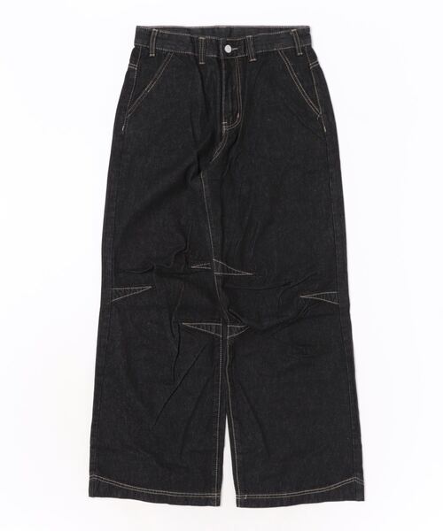 aimoha（アイモハ）の「【aimoha neo】 Retro Chic Bootcut Denim（デニムパンツ・メンズ・ブラック・MEDIUM/LARGE/X-LARGE）」の9枚目の写真