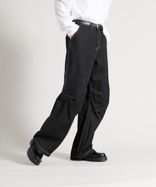 aimoha（アイモハ）の「【aimoha neo】 Retro Chic Bootcut Denim（デニムパンツ・メンズ・ブラック・MEDIUM/LARGE/X-LARGE）」の17枚目の写真