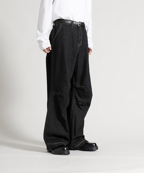 aimoha（アイモハ）の「【aimoha neo】 Retro Chic Bootcut Denim（デニムパンツ・メンズ・ブラック・MEDIUM/LARGE/X-LARGE）」の21枚目の写真