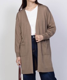 NAVY ロングトッパーカーデ ロンTセット アンサンブル