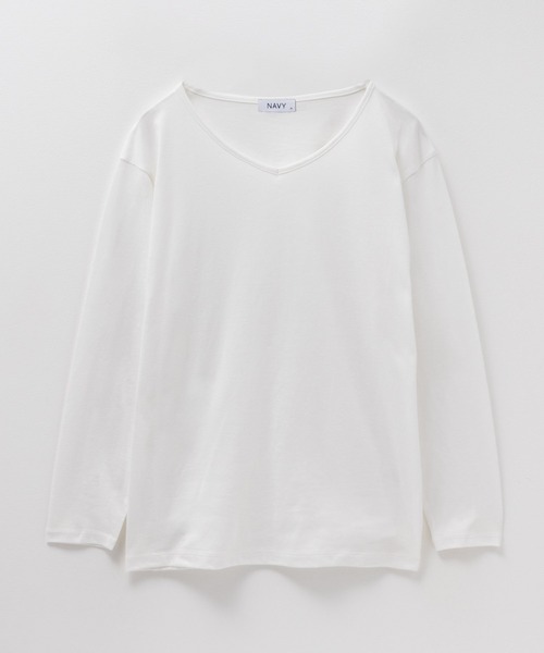 NAVY(ネイビー)の「NAVY ロングトッパーカーデ ロンTセット アンサンブル(アンサンブル・レディース・ブラック/オレンジ/ベージュ・M/L)」の17枚目の写真