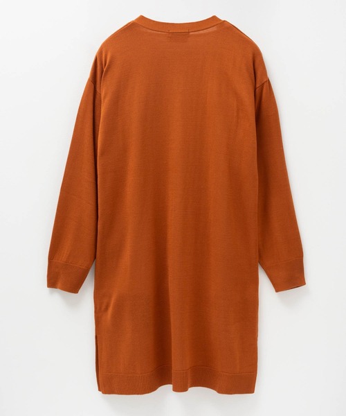 NAVY(ネイビー)の「NAVY ロングトッパーカーデ ロンTセット アンサンブル(アンサンブル・レディース・ブラック/オレンジ/ベージュ・M/L)」の22枚目の写真