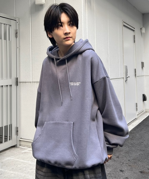 ILL'S(イルズ)の「ハートロゴ / スプレーハート / 箔プリント / フォトプリント 韓国ストリート アソートプリントパーカー ビッグフーディー ユニセックス【ILL'S】(パーカー・メンズ・ブラック系その他3/ブラック系その他/杢グレー/グレー系その他2/グレー系3/ブラック系その他2/グレー系その他/ブラック・L/M)」の15枚目の写真