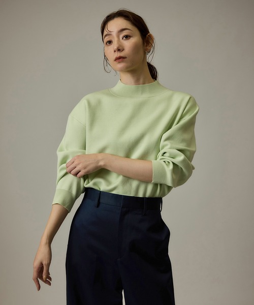 ROPE'（ロペ）の「コットンチノワイドパンツ（チノパンツ・レディース・ベージュ/ネイビー・36/38）」の18枚目の写真