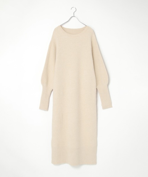 notch.（ノッチ）の「【 notch. by KR 】ボリュームスリーブニットワンピース（ワンピース・レディース・ブラック/グレー/ブルー/ベージュ・M/TM）」の21枚目の写真