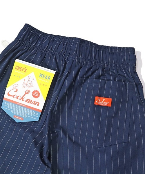COOKMAN(クックマン)の「Cookman クックマン シェフパンツ イージーパンツ Pin Stripe Navy(その他パンツ・メンズ・ネイビー・MEDIUM/LARGE)」の8枚目の写真