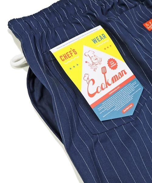 COOKMAN(クックマン)の「Cookman クックマン シェフパンツ イージーパンツ Pin Stripe Navy(その他パンツ・メンズ・ネイビー・MEDIUM/LARGE)」の10枚目の写真