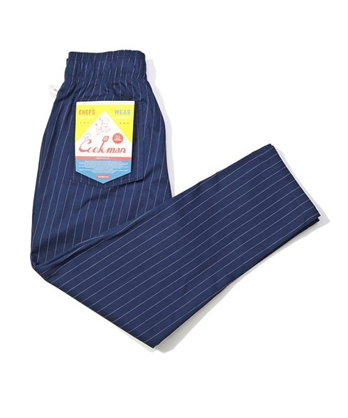 COOKMAN(クックマン)の「Cookman クックマン シェフパンツ イージーパンツ Pin Stripe Navy(その他パンツ・メンズ・ネイビー・MEDIUM/LARGE)」の5枚目の写真
