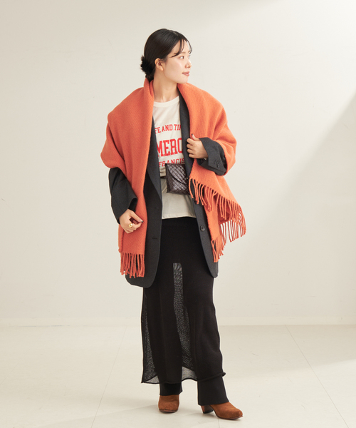 plage(プラージュ)の「J.J.Mercer / ジェイジェイマーサー 別注 FOOTBALL Tシャツ(Tシャツ/カットソー・レディース・ホワイト系その他/ホワイト×ホワイト・FREE)」の4枚目の写真