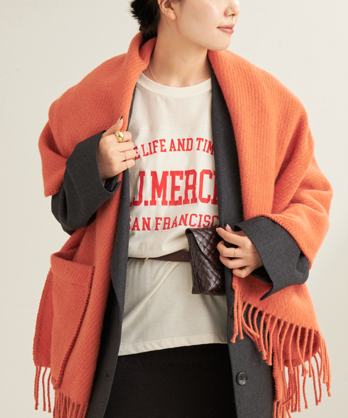 plage(プラージュ)の「J.J.Mercer / ジェイジェイマーサー 別注 FOOTBALL Tシャツ(Tシャツ/カットソー・レディース・ホワイト系その他/ホワイト×ホワイト・FREE)」の7枚目の写真
