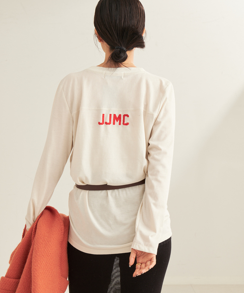 plage(プラージュ)の「J.J.Mercer / ジェイジェイマーサー 別注 FOOTBALL Tシャツ(Tシャツ/カットソー・レディース・ホワイト系その他/ホワイト×ホワイト・FREE)」の12枚目の写真